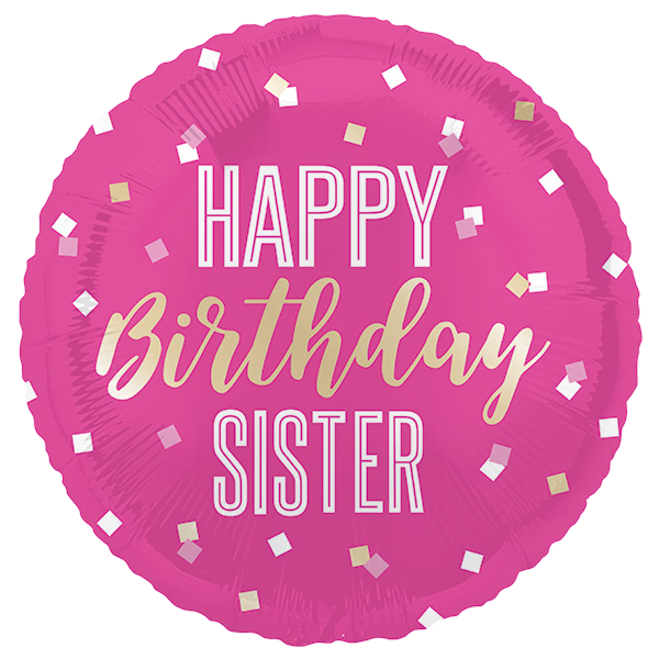 Standard Happy Birthday Sister